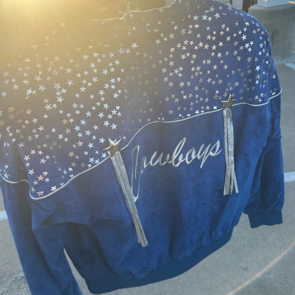 Pro line Vintage ladies jacket from 1991! Size large very rare!! Dallas cowboys - Picture 3 of 3